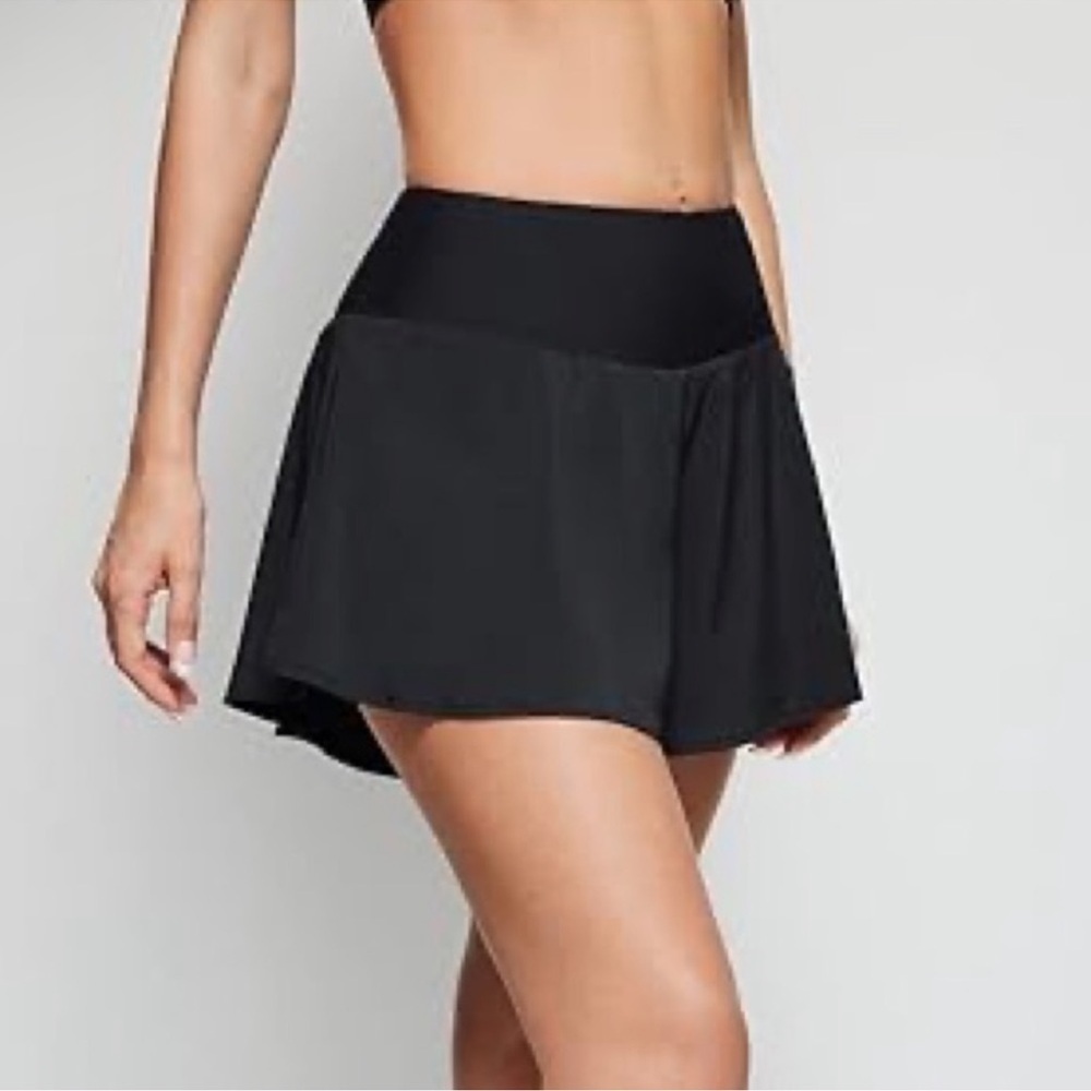 BALEAF Swim Shorts 5'' High Waisted Quick Skirts Bathing Inner Pocket with Liner